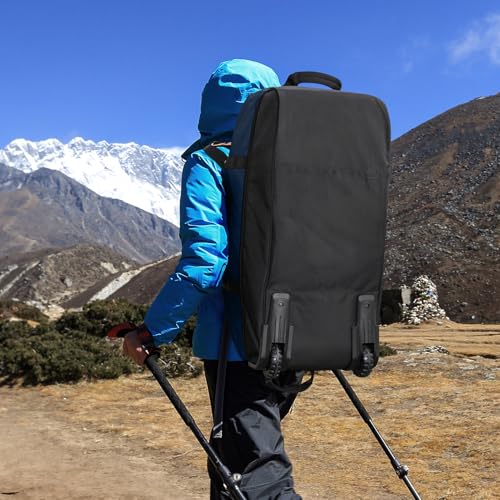 Wheeled Collapsible Duffel Bag 110L