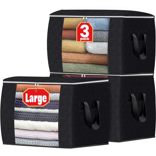 90L Clothes Storage (3 Count)