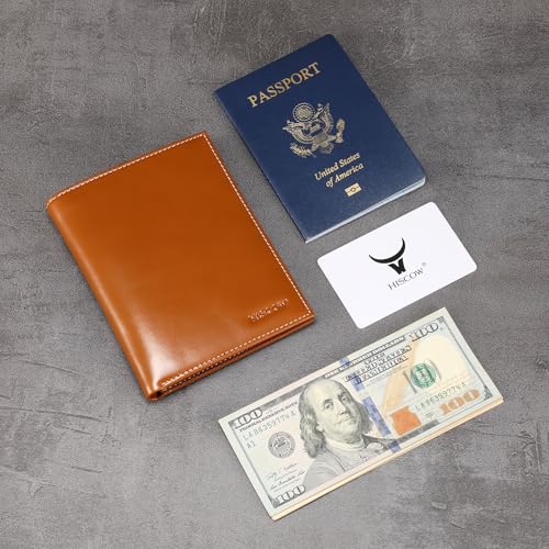 Leather Passport Holder for Travel