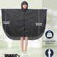 Waterproof Rain Poncho for Women Packable Hooded Raincoat with Pocket