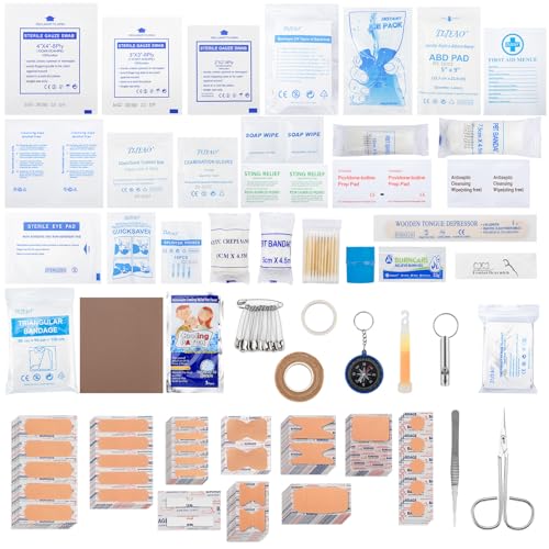 330 Piece Comprehensive First Aid Kit for Home