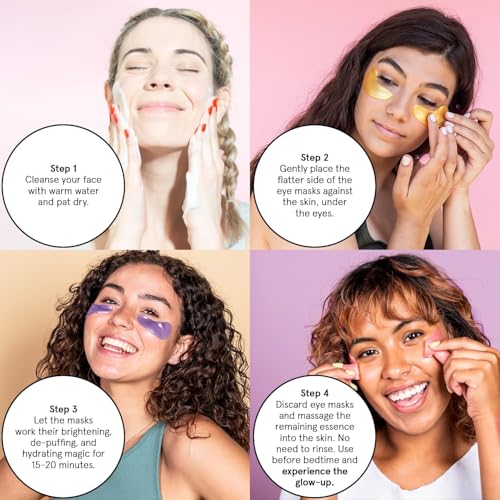 Retinol Under Eye Patches for Puffy Eyes (6 Count)