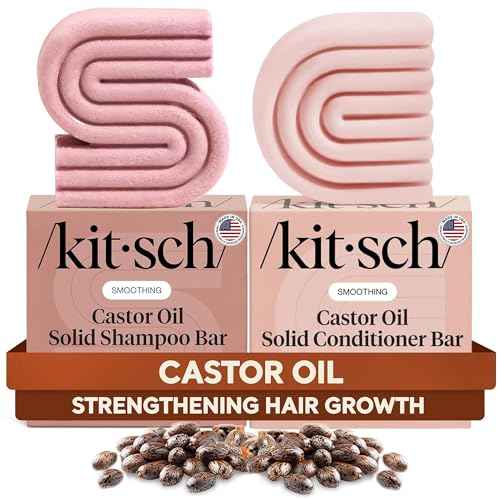 Castor Oil Shampoo and Conditioner Set for Hair Growth (5.9 Ounce)