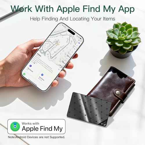2026 Apple MFi Certified Wallet Tracker Smart Card for Find My