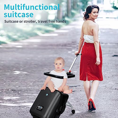 Expandable Luggage with Spinner Wheels
