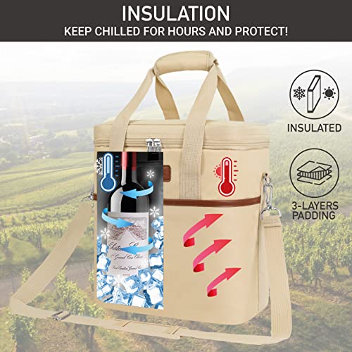Insulated Wine Cooler Bag