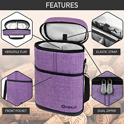 2 Bottle Wine Carrier Tote