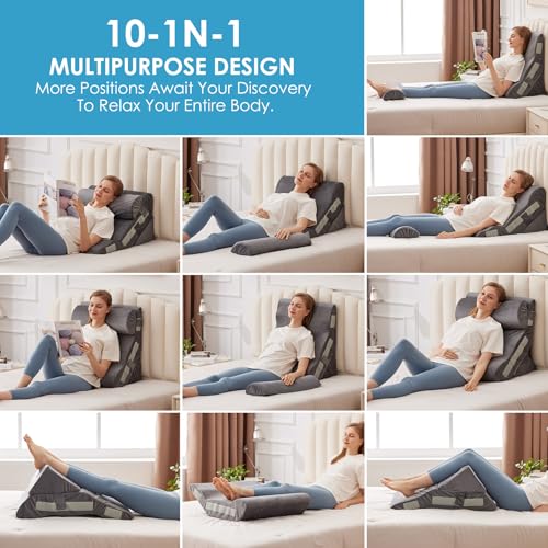 Wedge Pillow Set for After Surgery (3 Count)