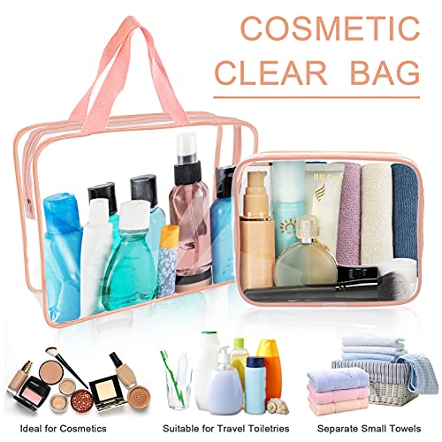 Clear Makeup Bags (6 Count)
