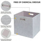 Thicker Fabric Storage Cubes 13 inch Collapsible Storage Bins for Organization