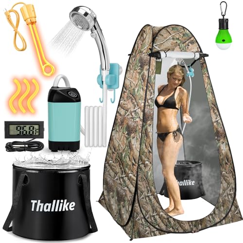 Portable Hot Shower for Camping Shower Tent Kit