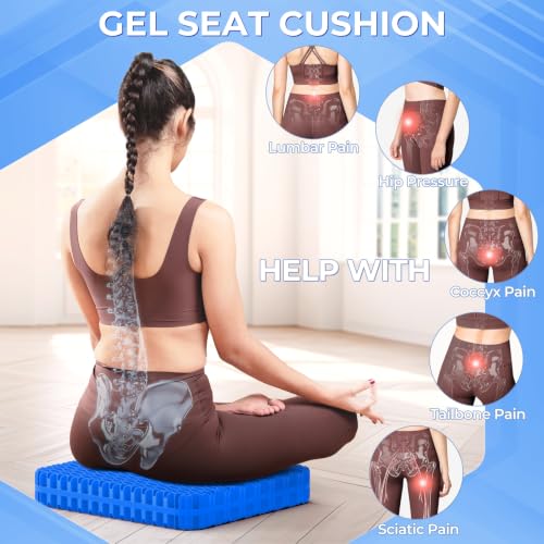 Gel Seat Cushion for Long Sitting