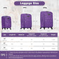 Softside Luggage Set Lightweight 3 Piece Suitcase with Duffel Bag (3 Count)