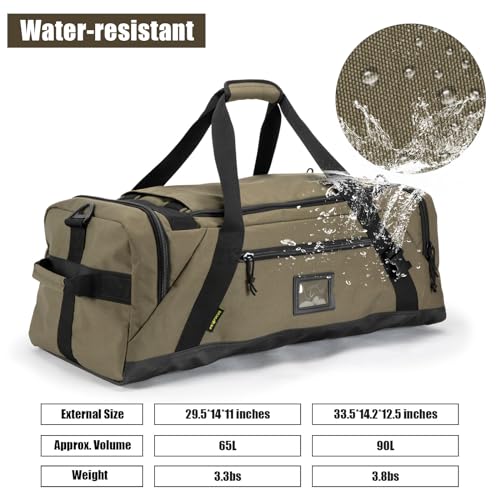 90L Large Duffle Bag