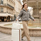 Carry On Luggage Airline Approved with Spinner Wheels TSA Lock