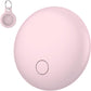 Air Tracker Tags 4-Pack, Item Finders Work for Apple Find My APP(iOS Only) Tracker Tags for Keys, Luggage, Bag etc,Replaceable Battery, Loud Beep, IP68 Waterproof with Holder Keychain, Lotus Root Pink