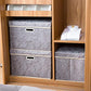 Large Storage Boxes with Lids [5 (5 Count)