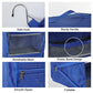 Travel Portable Hanging Shelves Closet Organizer Packing Luggage Organizer and Storage with Multifunctional and Foldable Invisible Compartment