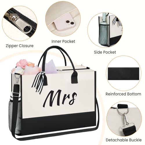 Personalized Initial Tote Bag