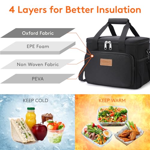 Medium Lunch Bag (Black / Medium(9L))