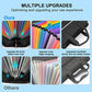 Heavy Duty Accordian File Organizer with Handle