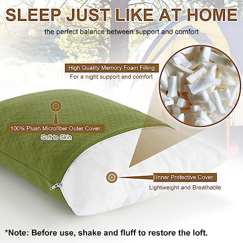 Memory Foam Travel Pillow