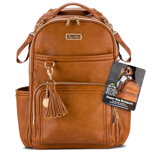 Boss Plus Large Diaper Bag Backpack with 19 Pockets
