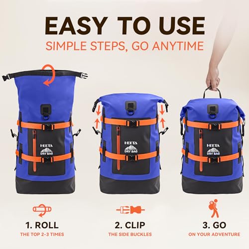 Dry Bags Waterproof Backpack 40L for Men & Women
