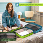 5 Pcs Packing Cubes for Suitcase Large Travel Cubes Carry on Luggage Organizer Bags for Clothes Accessories (5 Count)