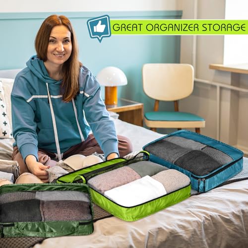 Packing Cubes for Suitcase Large Organizer Bags (5 Count)