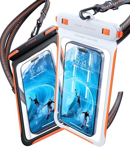 IPX8 Waterproof Phone Pouch Floating (2 Count)