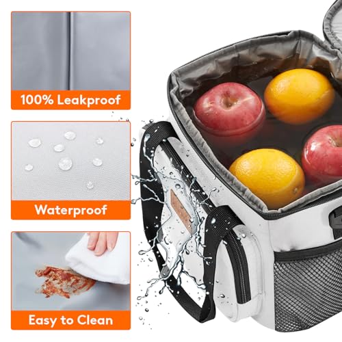 Medium Lunch Bag (Sliver Gray / Medium(9L))