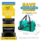 15 Inch Small Carry On Bags for Airplanes Spirit Airlines Personal Item Bag Underseat Foldable Travel Duffle Gym Bags for Women Men