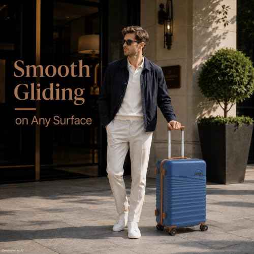 Carry On Luggage 22x14x9 Airline Approved Suitcase with Wheels