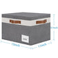 Large Storage Bins with Lids (3 Count)