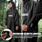 Hooded Rain Poncho for Adult Waterproof Lightweight Raincoat
