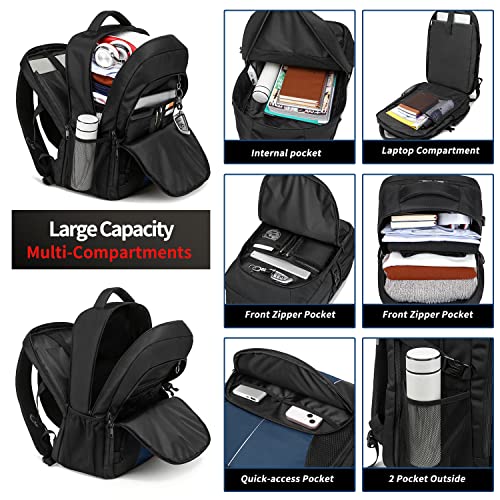 Extra Large Travel Laptop Backpack for Men 55L