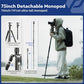 73" 185cm Carbon Fiber Travel Tripod for Camera