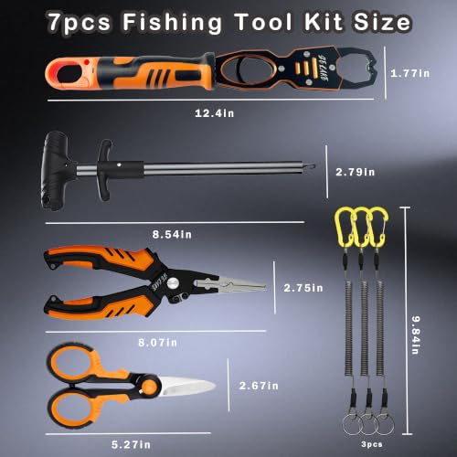 7 PCS Fishing Pliers Tool Kit