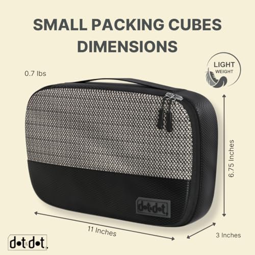 Small Packing Cubes for Travel (5 Count)