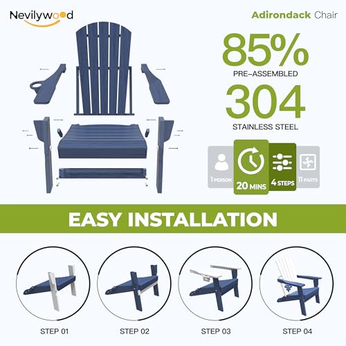 Folding Adirondack Chair