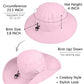 UPF 50+ Wide Brim Sun Hat with Neck Flap