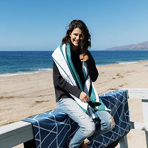 Laguna Beach Textile Co. Recycled Microfiber Quick Dry Beach Towel