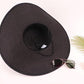 Women Twine Wide Brim Straw Hats Big Floppy Summer Hat Foldable Roll up Cap Beach Sun Hat UPF 50+