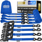 Heavy Duty Ratchet Straps & Soft Loops (4 Count)