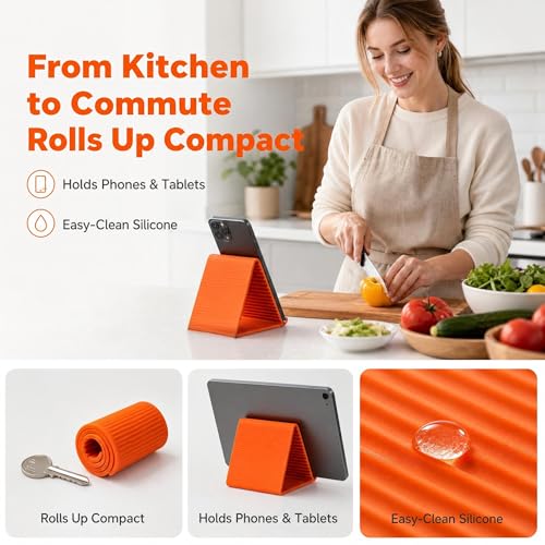 20x10cm Flexible Silicone Phone Stand