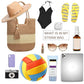Straw Beach Bags for Women Summer Tote Bag Boho Shoulder Purse