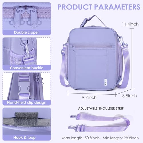 NOL Nylon Waterproof Kids Lunch Bag