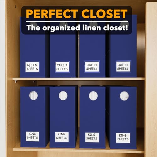 8 Pack Bed Sheet Organizers and Storage (8 Count)