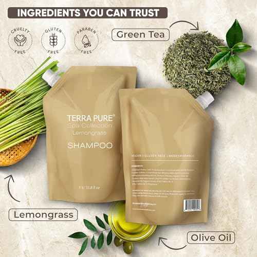 Spa Shampoo Refill Bags (101.44 Fl Oz)